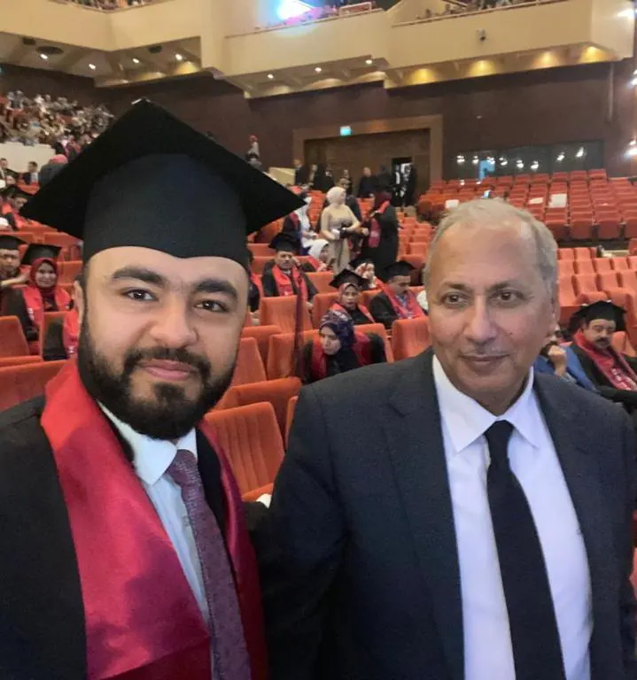 من احتفالات الماجستير